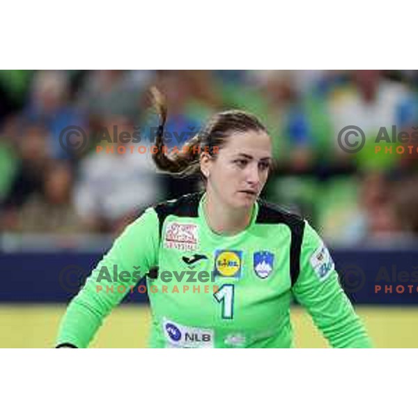 Branka Zec during the handball match between Slovenia and Croatia at Women\'s EHF Euro 2022 in Ljubljana, Slovenia on November 10, 2022