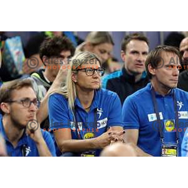 Anja Freser during the handball match between Slovenia and Croatia at Women\'s EHF Euro 2022 in Ljubljana, Slovenia on November 10, 2022