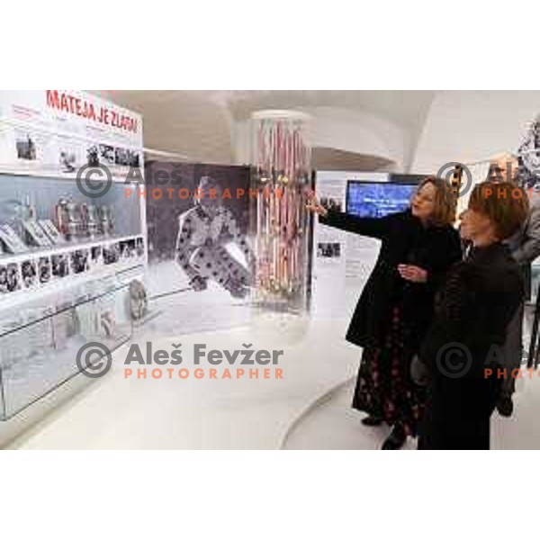 Jana Babsek and Mateja Svet in Trzic sports Museum, Trzic Slovenia on November 11, 2022