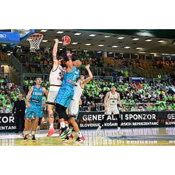 of Slovenia in action during World Cup 2023 Qualifiers basketball match between Slovenia and Germany in Koper, Slovenia on November 14, 2022