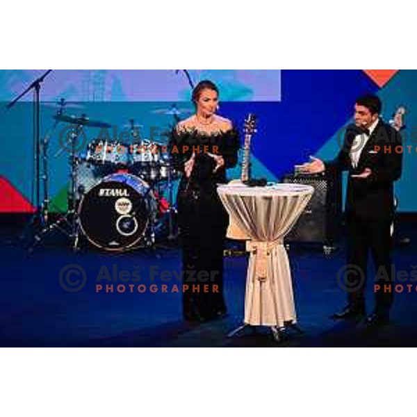 Tina Maze during OKS Charity event in partnership with Fundacija Miroslava Cerarja in Grand hotel Union, Ljubljana, Slovenia on November 15, 2022