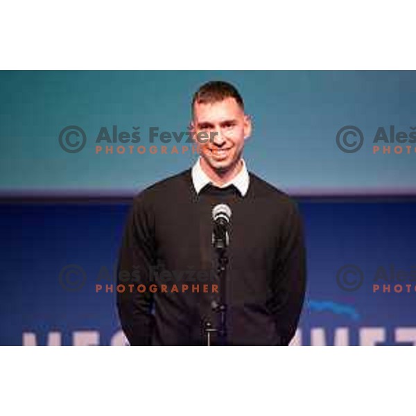 during Night of the stars event, at Ljubljana castle, Slovenia on November 16, 2022