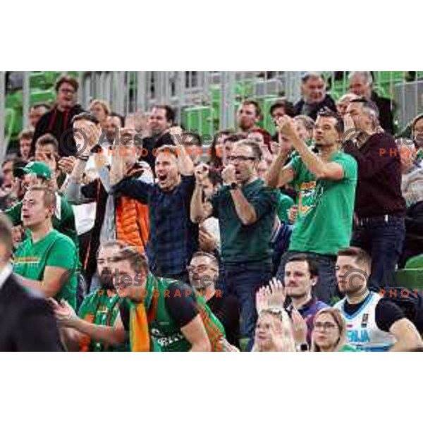 in action during 7days EuroCup 2022-2023 regular season match between Cedevita Olimpija (SLO) and Prometey (UKR) in Stozice Arena, Ljubljana, Slovenia on November 22, 2022