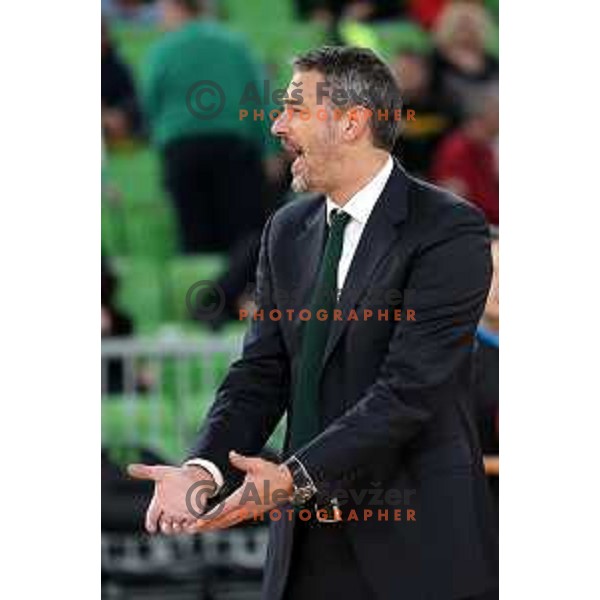 Jurica Golemac at 7days EuroCup 2022-2023 regular season match between Cedevita Olimpija (SLO) and Prometey (UKR) in Stozice Arena, Ljubljana, Slovenia on November 22, 2022