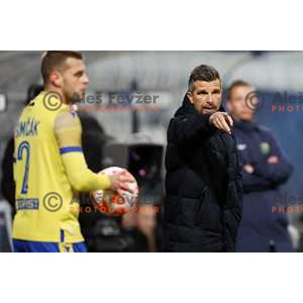 Zoran Zeljkovic during Prva Liga Telemach 2022-2023 football match between Koper and Mura at Bonifika Arena in Koper, Slovenia on November 30, 2022