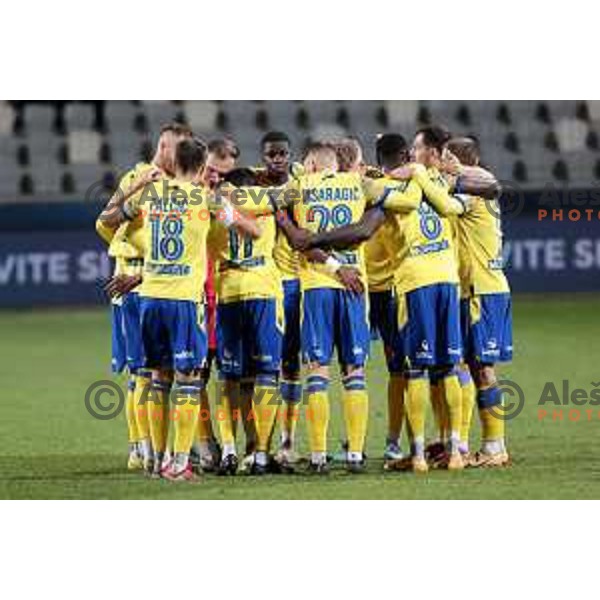 in action during Prva Liga Telemach 2022-2023 football match between Koper and Mura at Bonifika Arena in Koper, Slovenia on November 30, 2022