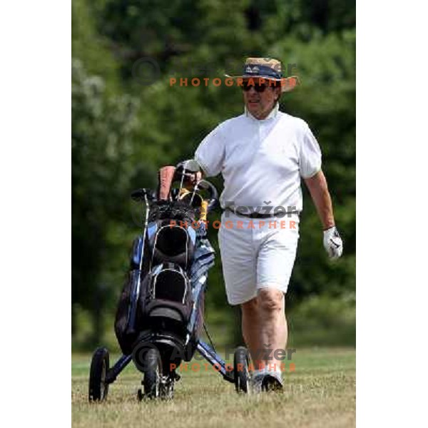 Miha Brejc at golf tournament of Slovenian- Italian Friendship, played in Lipica 12.7.2008. Photo by Ales Fevzer 