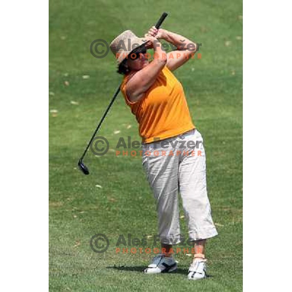 Dada Brejc at golf tournament of Slovenian- Italian Friendship, played in Lipica 12.7.2008. Photo by Ales Fevzer 