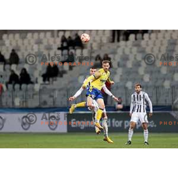 Rudi Pozeg Vancas in action during Prva Liga Telemach 2022-2023 football match between Koper and Mura at Bonifika Arena in Koper, Slovenia on November 30, 2022