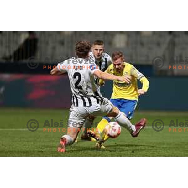 Rudi Pozeg Vancas in action during Prva Liga Telemach 2022-2023 football match between Koper and Mura at Bonifika Arena in Koper, Slovenia on November 30, 2022