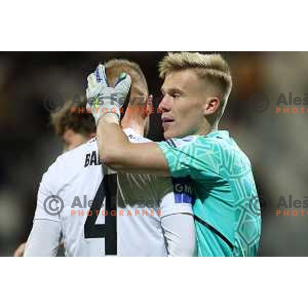 Klemen Mihelak in action during Prva Liga Telemach 2022-2023 football match between Koper and Mura at Bonifika Arena in Koper, Slovenia on November 30, 2022 