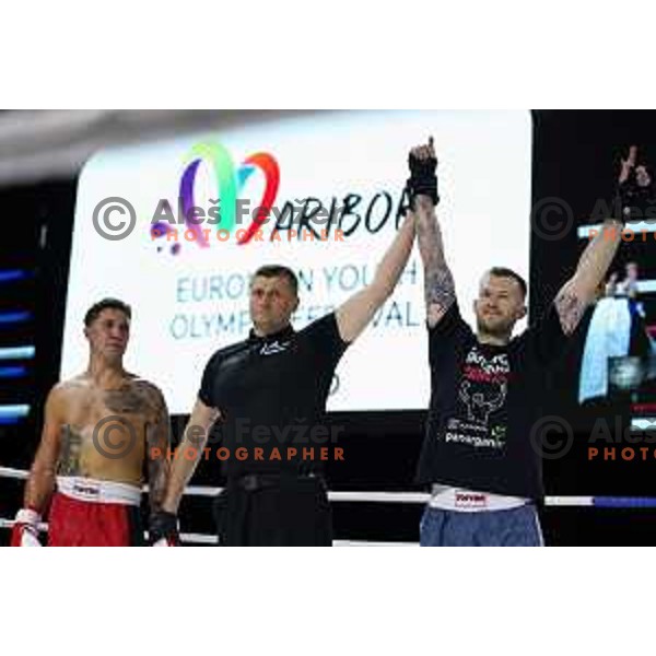 David Zibrat at Arena Fight Nights- Sport & Charity event in Maribor, Slovenia on December 2, 2022