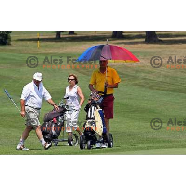 golf tournament of Slovenian- Italian Friendship, played in Lipica 12.7.2008. Photo by Ales Fevzer 