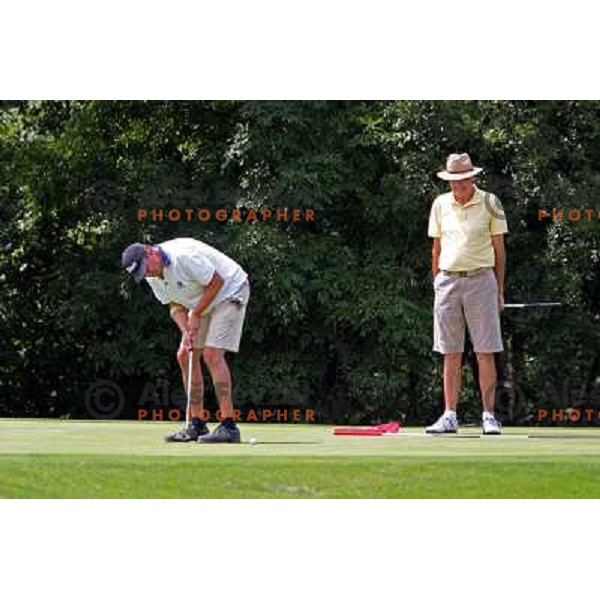 golf tournament of Slovenian- Italian Friendship, played in Lipica 12.7.2008. Photo by Ales Fevzer 