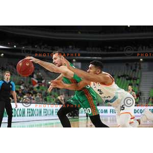 Zoran Dragic in action during 7days EuroCup 2022-2023 regular season match between Cedevita Olimpija (SLO) and Ratiopharm Ulm (GER) in Stozice Arena, Ljubljana, Slovenia on December 6, 2022