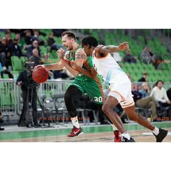 Zoran Dragic in action during 7days EuroCup 2022-2023 regular season match between Cedevita Olimpija (SLO) and Ratiopharm Ulm (GER) in Stozice Arena, Ljubljana, Slovenia on December 6, 2022