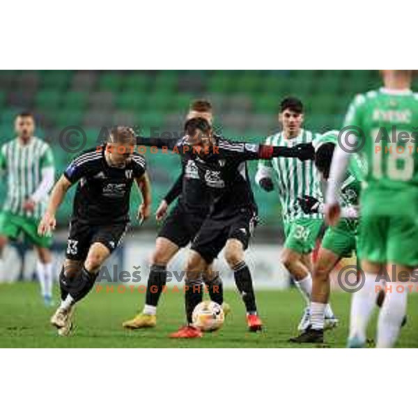 during Prva Liga Telemach 2022-2023 football match between Olimpija and Mura in SRC Stozice, Ljubljana, Slovenia on December 8, 2022