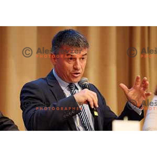 Janez Sodrznik, Candidate for President of Slovenia Olympic Committee, Ljubljana on December 9, 2022 