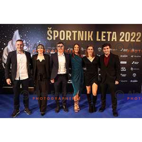 Anja Osterman at reception for best Slovenian Sportsman 2022 in Cankarjev dom, Ljubljana, Slovenia on December 13, 2022