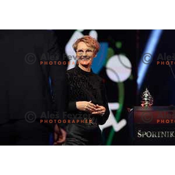 Slovenian Sports Press Gala night with awards for Best Slovenian Sportsman 2022 in Cankarjev dom, Ljubljana, Slovenia on December 13, 2022