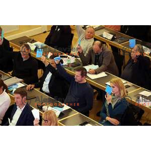 General Assembly of OKS-ZSZ in hotel Union, Ljubljana, Slovenia on December 16, 2022