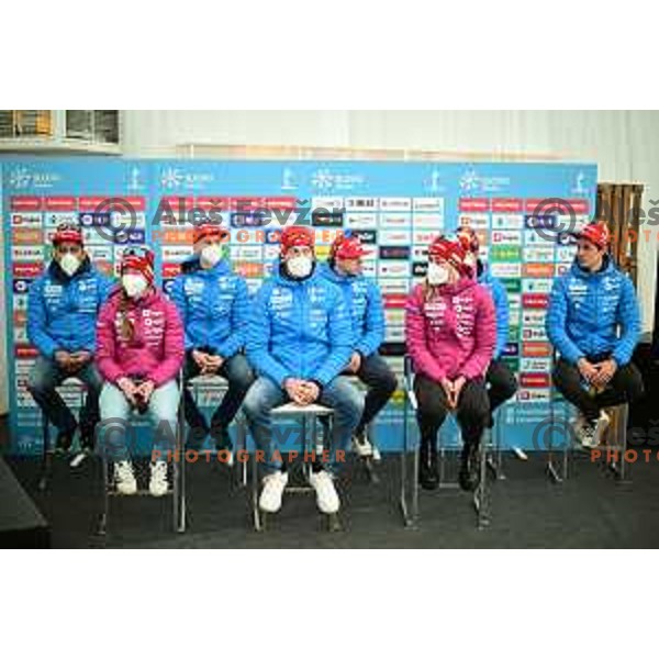 Slovenia Biathlon team practice session at Pokljuka, Slovenia on December 22, 2022