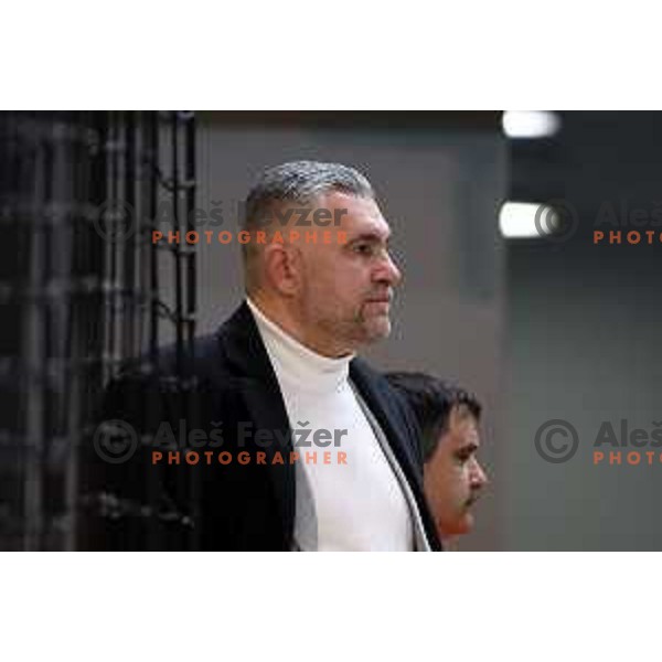 Action during friendly handball match between Slovenia and Hungary in Ljutomer, Slovenia on January 5, 2023