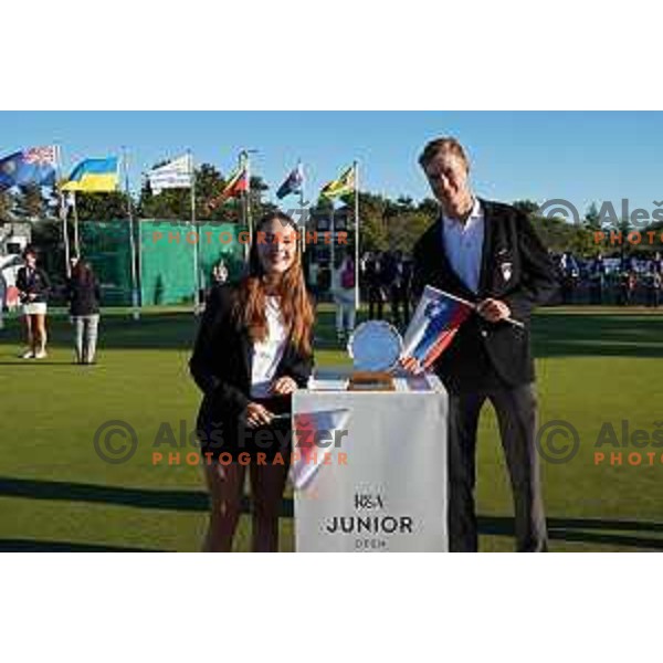 Junior Open, Monifieth golf course, Dundee, Scotland on July 10, 2022