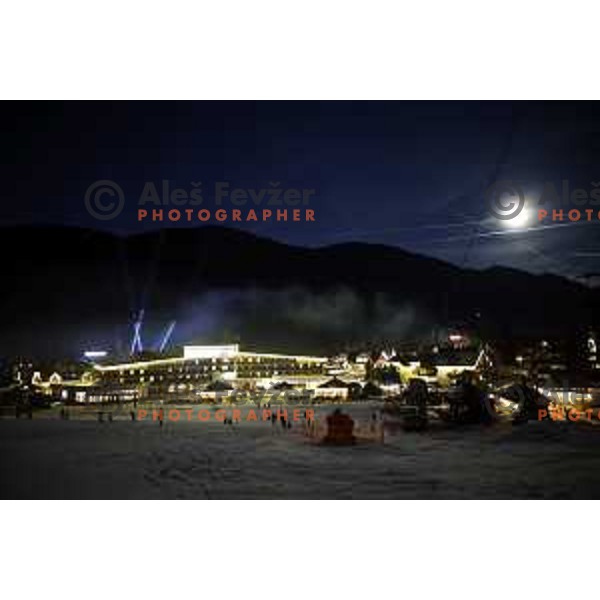 AUDI FIS Ski World Cup Golden Fox Zlata Lisica Kranjska Gora, Slovenia on January 6, 2023