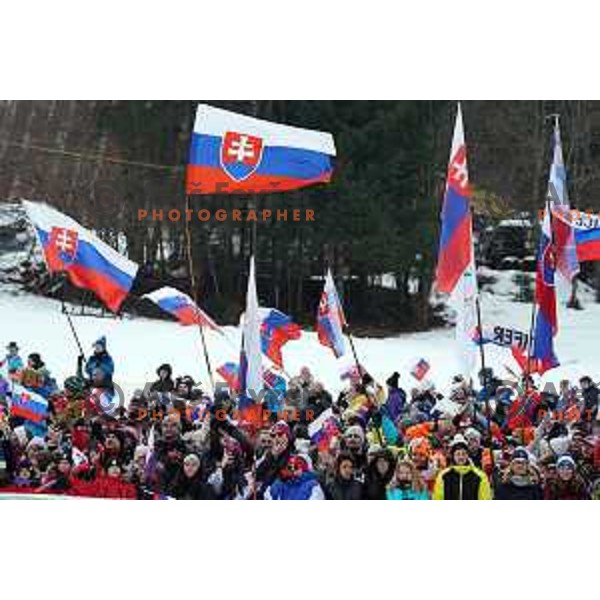 of AUDI FIS Ski World Cup Giant Slalom for 59.Golden Fox Zlata Lisica in Kranjska Gora, Slovenia on January 7, 2023