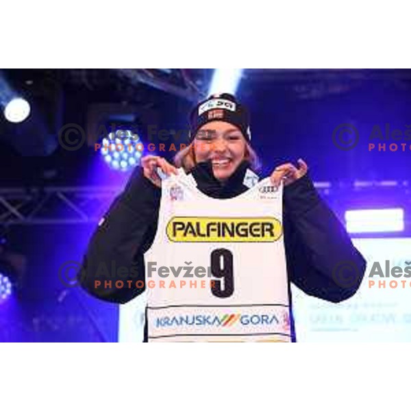 of AUDI FIS Ski World Cup Giant Slalom for 59.Golden Fox Zlata Lisica in Kranjska Gora, Slovenia on January 7, 2023