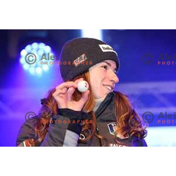 of AUDI FIS Ski World Cup Giant Slalom for 59.Golden Fox Zlata Lisica in Kranjska Gora, Slovenia on January 7, 2023
