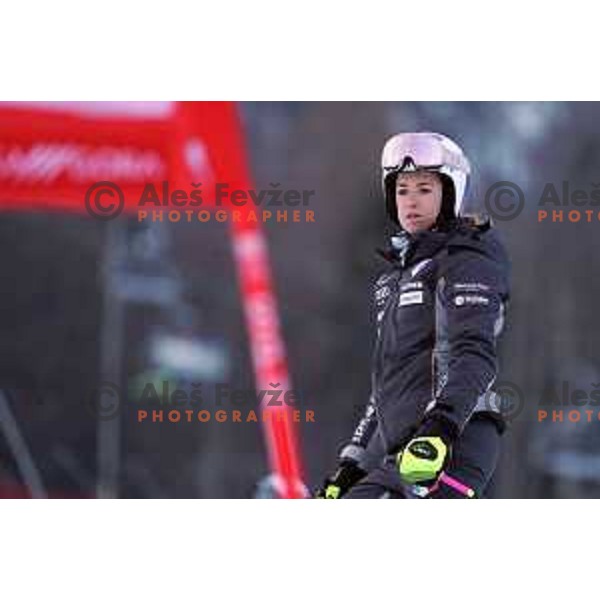 of AUDI FIS Ski World Cup Giant Slalom for 59.Golden Fox Zlata Lisica in Kranjska Gora, Slovenia on January 8, 2023