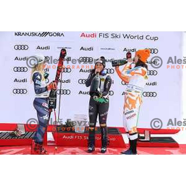Federica Brignone (ITA) at AUDI FIS Ski World Cup Giant Slalom for 59.Golden Fox Zlata Lisica in Kranjska Gora, Slovenia on January 8, 2023