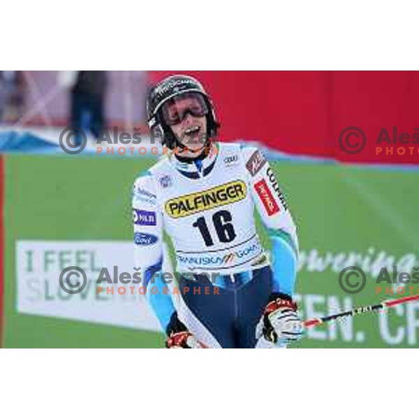 of AUDI FIS Ski World Cup Giant Slalom for 59.Golden Fox Zlata Lisica in Kranjska Gora, Slovenia on January 8, 2023