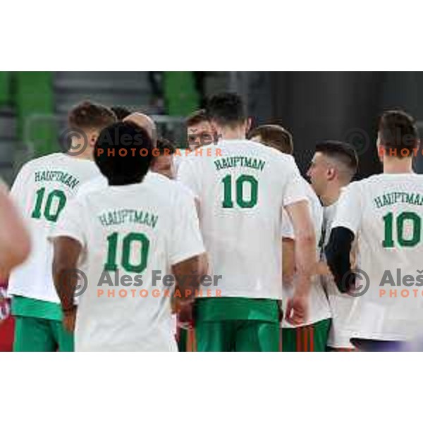 Prior to ABA league 2022-2033 regular season match between Cedevita Olimpija and Buducnost in Ljubljana, Slovenia on January 29, 2023