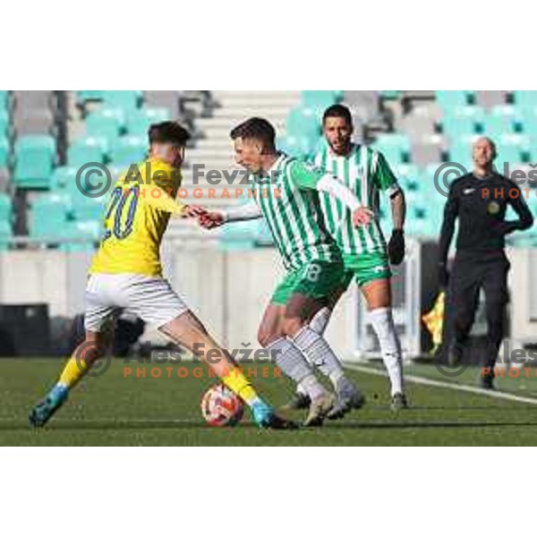 Of Olimpija during Prva Liga Telemach 2022-2023 football match between Olimpija and Bravo in SRC Stozice, Ljubljana, Slovenia on February 11, 2023
