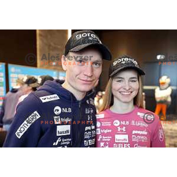 Presentation of Slovenia Nordic Ski team for World Championships Planica 2023 in Grand Plaza hotel, Ljubljana on February 15, 2023