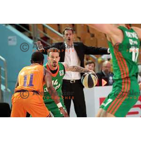 Action during the Final of Spar Cup between Helios Suns and Cedevita Olimpija in Lukna Hall, Maribor, Slovenia on February 17, 2023