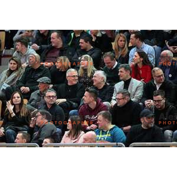 Action during the Final of Spar Cup between Helios Suns and Cedevita Olimpija in Lukna Hall, Maribor, Slovenia on February 17, 2023