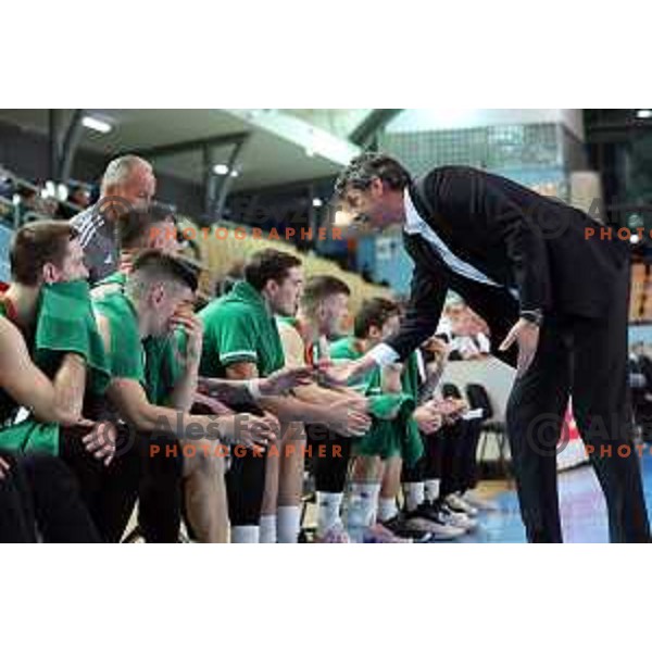 Action during the Final of Spar Cup between Helios Suns and Cedevita Olimpija in Lukna Hall, Maribor, Slovenia on February 17, 2023