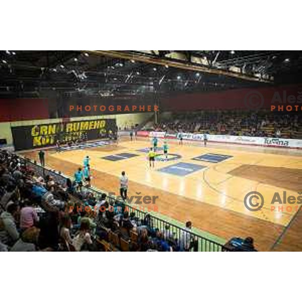 Red Hall during EHF European Cup handball match between Gorenje Velenje and Sabbianco Anorthosis Famagusta in Red Hall, Velenje, Slovenia on February 18, 2023