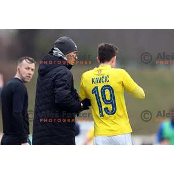 Dejan Grabic, head coach of Bravo during Prva Liga Telemach 2022-2023 football match between Bravo and Domzale in Ljubljana, Slovenia on February 19, 2023