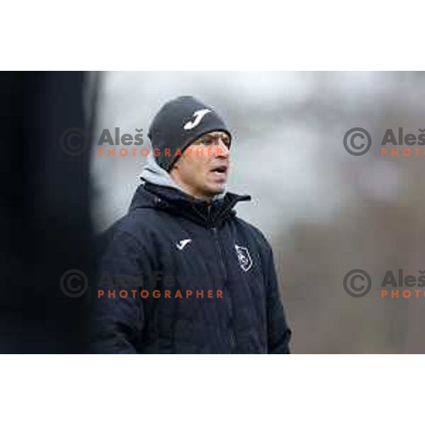 Dejan Grabic, head coach of Bravo during Prva Liga Telemach 2022-2023 football match between Bravo and Domzale in Ljubljana, Slovenia on February 19, 2023