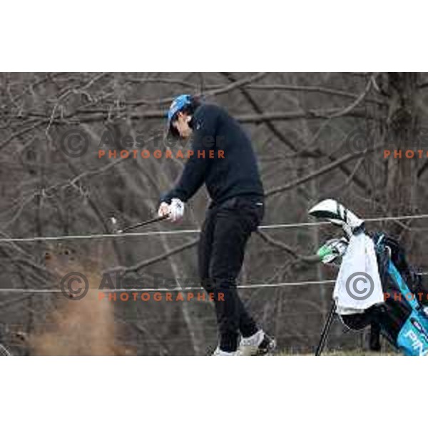 Winter practice of Slovenia golf team at Lipica golf course, Sezana on February 17, 2023