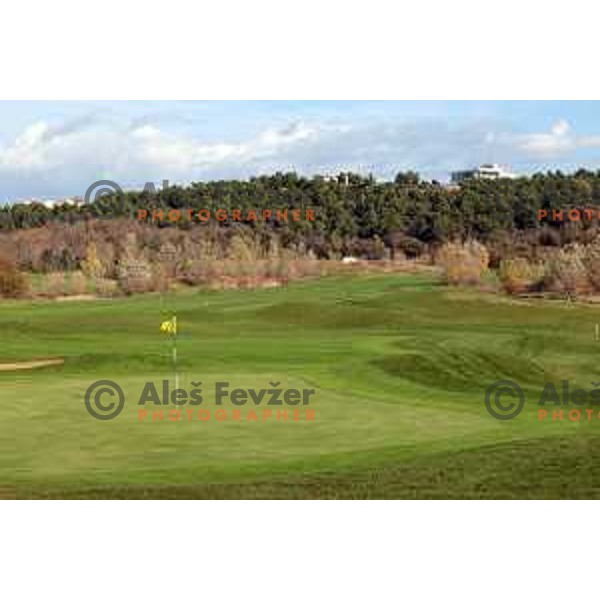 Adriatic golf course at Crveni Vrh (Monterosso), Savudrija, Croatia on November 25, 2022