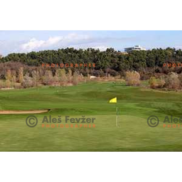 Adriatic golf course at Crveni Vrh (Monterosso), Savudrija, Croatia on November 25, 2022