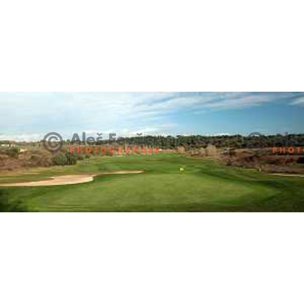 Adriatic golf course at Crveni Vrh (Monterosso), Savudrija, Croatia on November 25, 2022