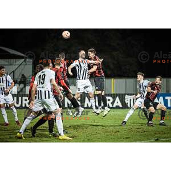 in action during Prva liga Telemach football match between Mura and Tabor Sezana in Fazanerija, Murska Sobota, Slovenia on February 21, 2023. Photo: Jure Banfi