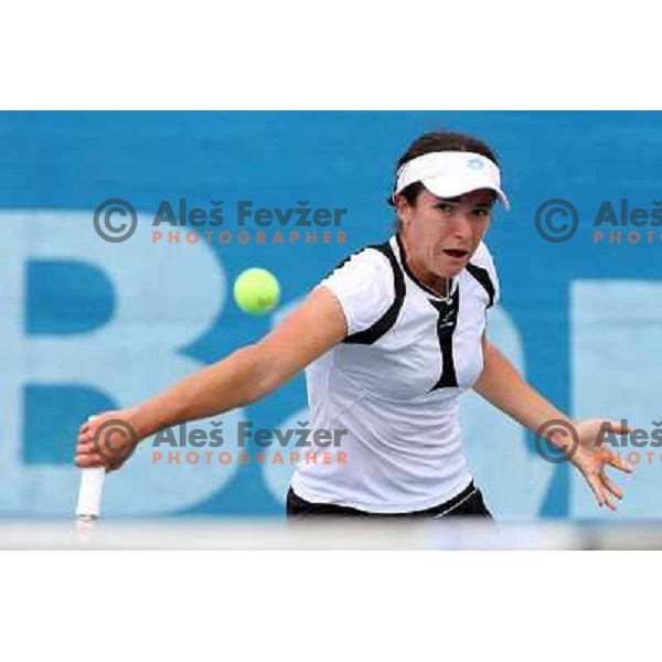 Alberta Brianti (ITA) playing in second round in qualification for WTA Banka Koper Slovenia Open tennis tournament in Portoroz (Slovenia) 20.7.2008. Photo Ales Fevzer 